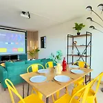 公寓 Vue Toits D Sauna & Cinema Balcon Parking 阿棉