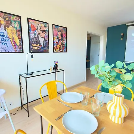 Vue Toits D Sauna & Cinema Balcon Parking *