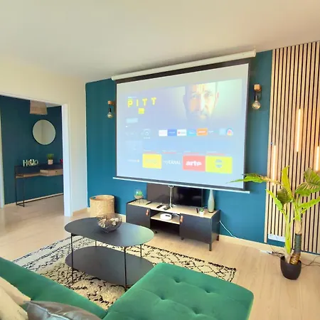 Vue Toits D Sauna & Cinema Balcon Parking Amiens
