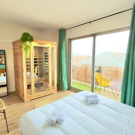 Vue Toits D Sauna & Cinema Balcon Parking *