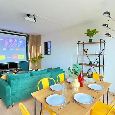 Vue Toits D Sauna & Cinema Balcon Parking *