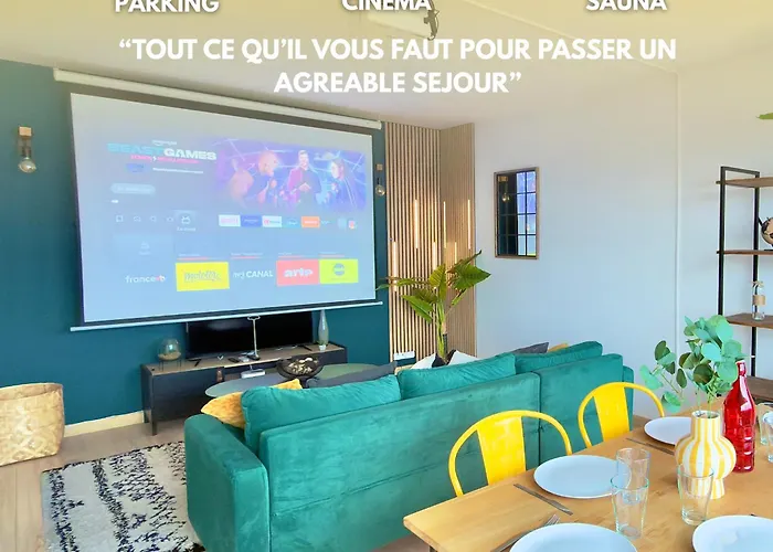 Appartamento Vue Toits D Sauna & Cinema Balcon Parking Amiens