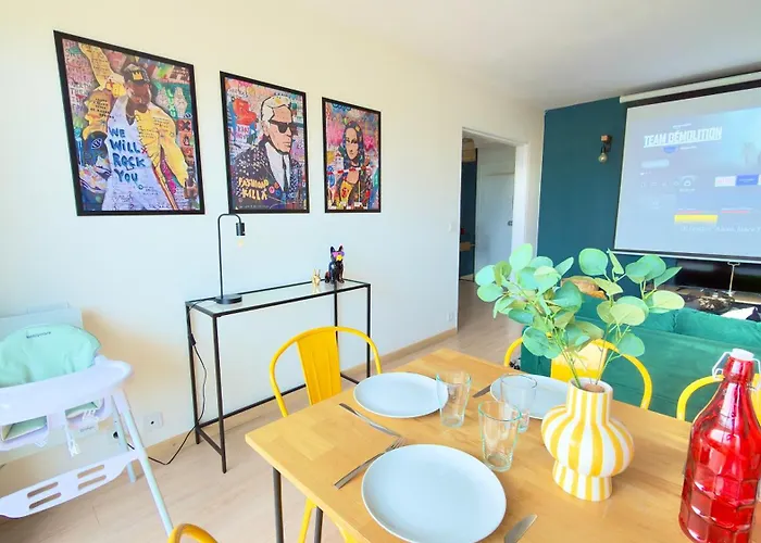 Vue Toits D Sauna & Cinema Balcon Parking *