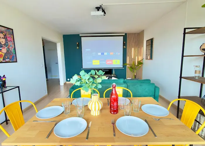 Vue Toits D Sauna & Cinema Balcon Parking Appartamento *