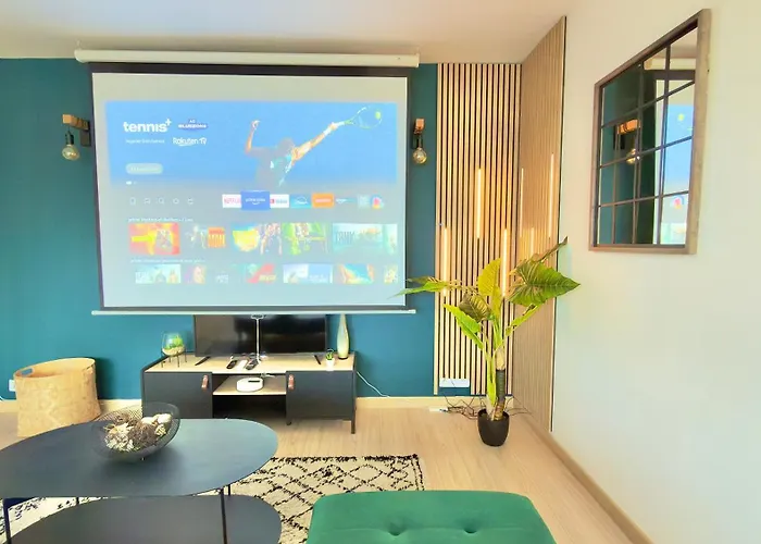 Vue Toits D Sauna & Cinema Balcon Parking Appartamento