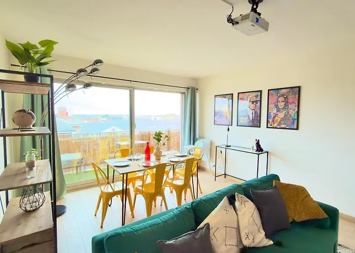 Vue Toits D Sauna & Cinema Balcon Parking Appartamento