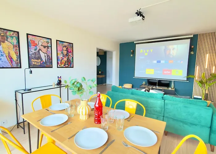 Vue Toits D Sauna & Cinema Balcon Parking Appartamento Amiens