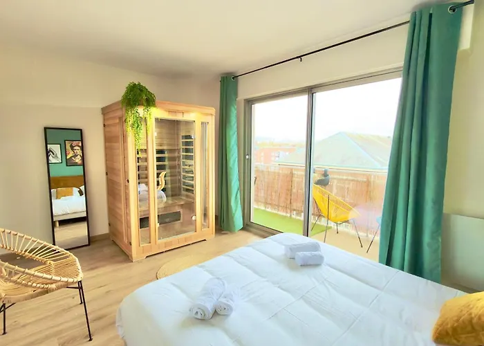 Vue Toits D Sauna & Cinema Balcon Parking *