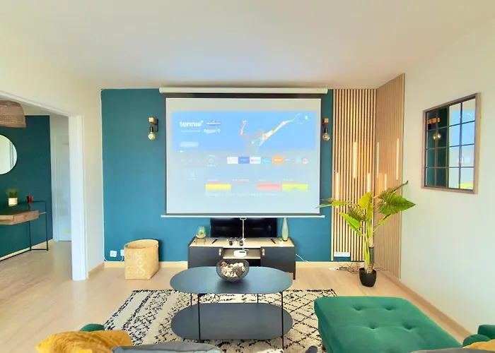 Vue Toits D Sauna & Cinema Balcon Parking *