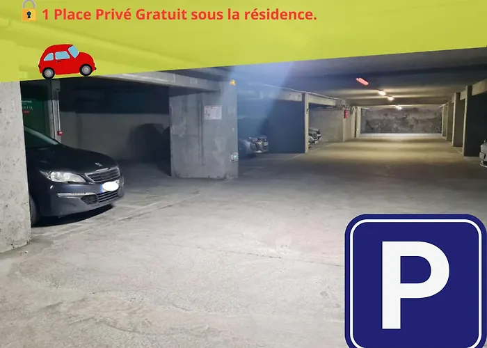 Vue Toits D Sauna & Cinema Balcon Parking * Amiens