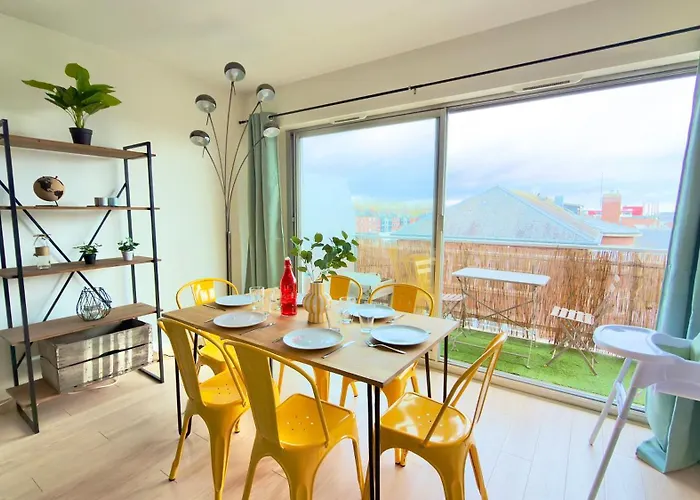 Vue Toits D Sauna & Cinema Balcon Parking * Amiens