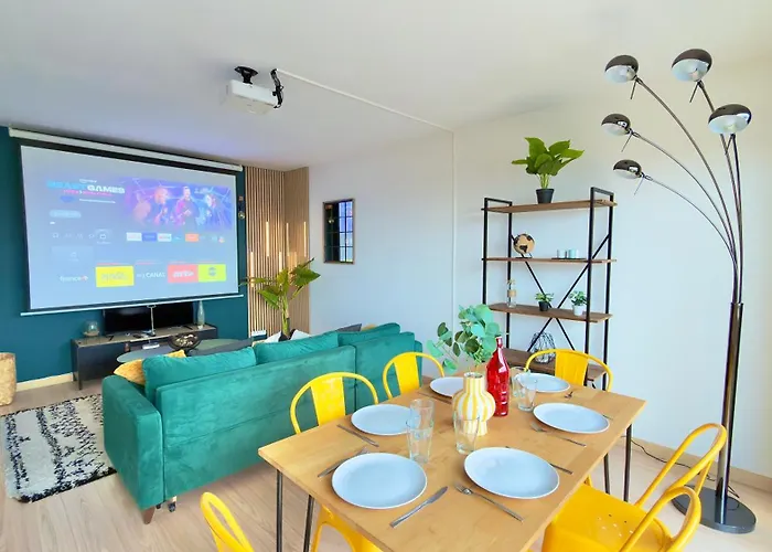 Vue Toits D Sauna & Cinema Balcon Parking *